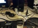 Foil on mic lead